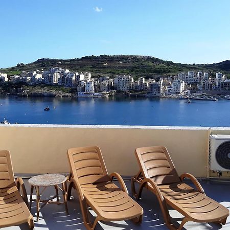 Bayview 2 Bedroom Seaview Apartment With Large Terrace With Panoramic Views - By Getawaysmalta St. Paul's Bay Exteriér fotografie